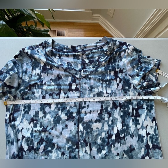 Westbound women's 3X top shades of blue casual office going out cotton modal - Picture 11 of 16